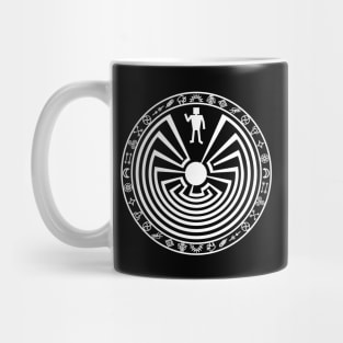 Man in the Maze [white] Mug